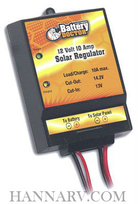 Wirthco 23122 12 Volt 10 Amp Solar Regulator